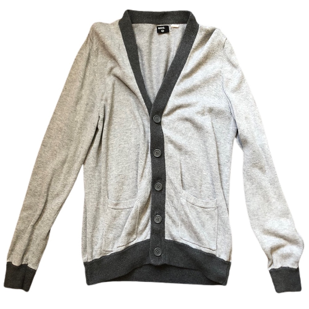 BDG Unisex Gray Cardigan Size S